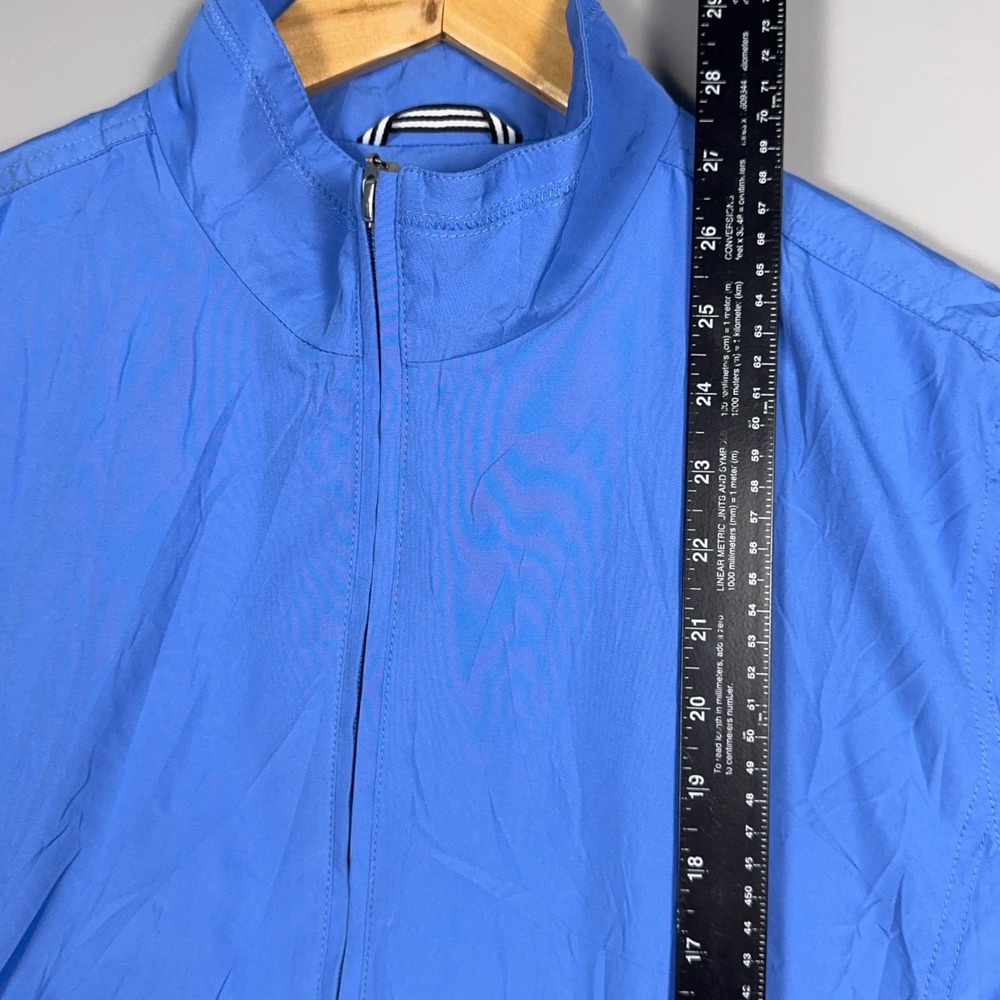 Cutter & Buck‎ CBWeathertec Full Zip Jacket Mens Size XL Blue Gorpcore Golf - Picture 8 of 9